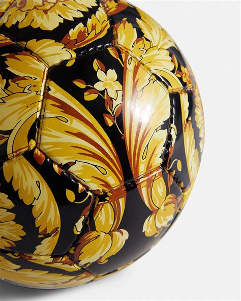 versace barocco soccer ball|Barocco Football Black,Print .